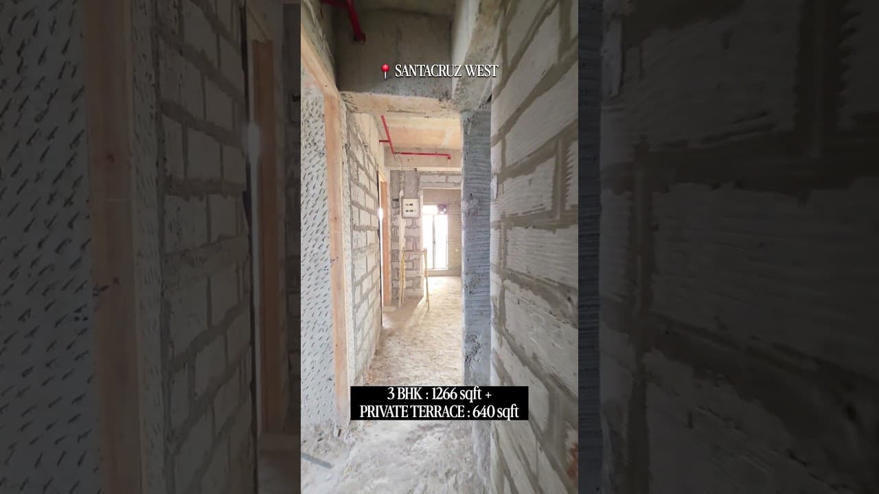 Deal of the Day – Premium 3 BHK with Private Terrace at Mangal Varsha West Avenues, Santacruz West video thumbnail