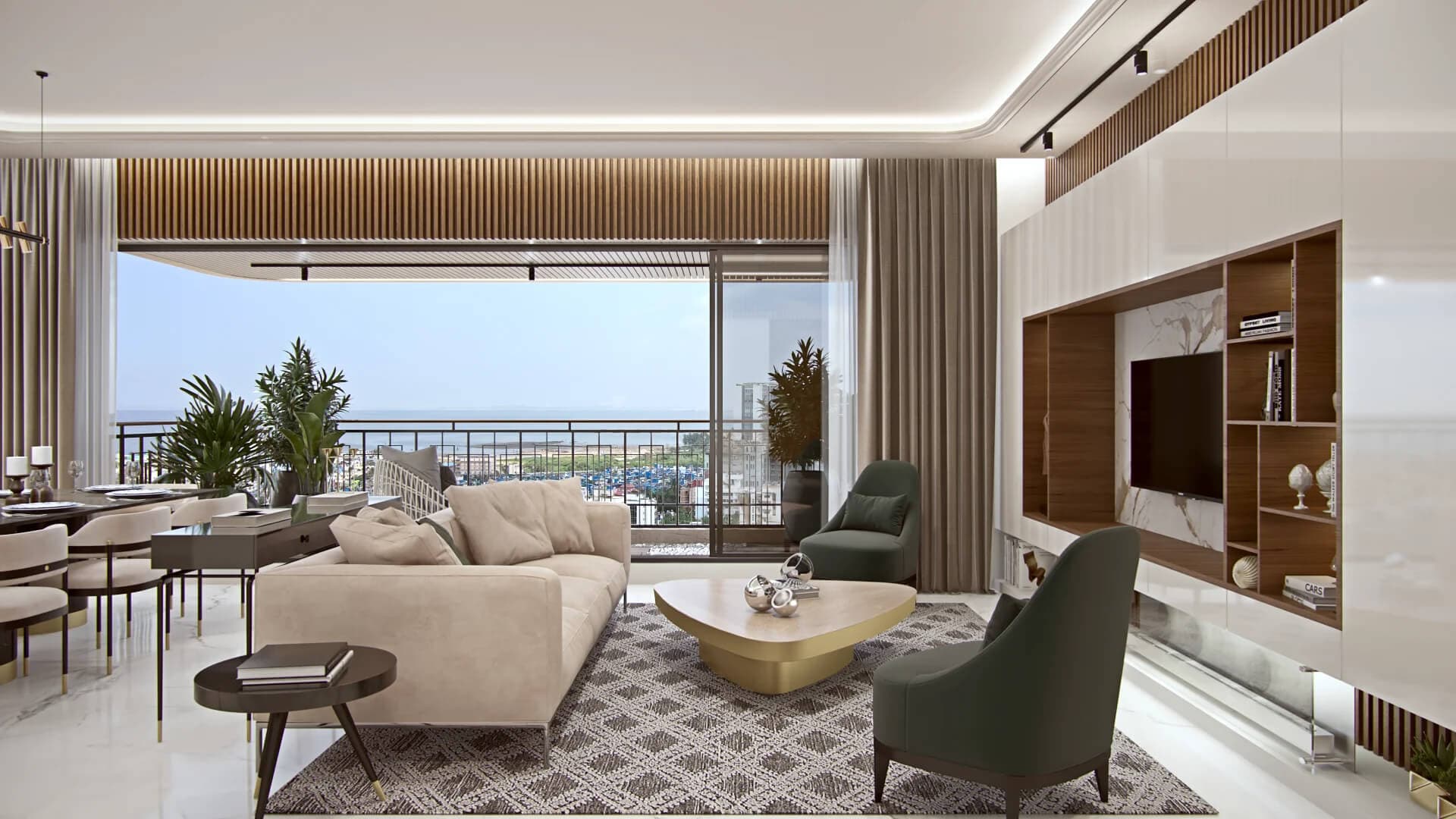 | Twin Towers with 30,000 Sq.Ft. Amenities | Khar West 4