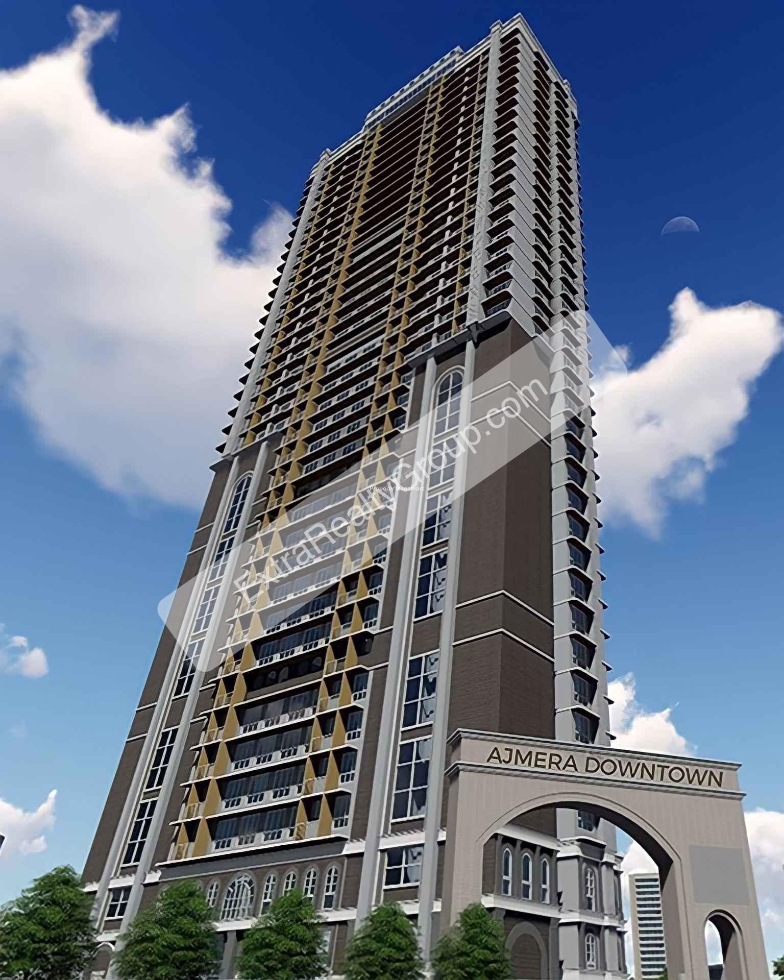 Ajmera Downtown 2 BHK Flats Marine Lines East