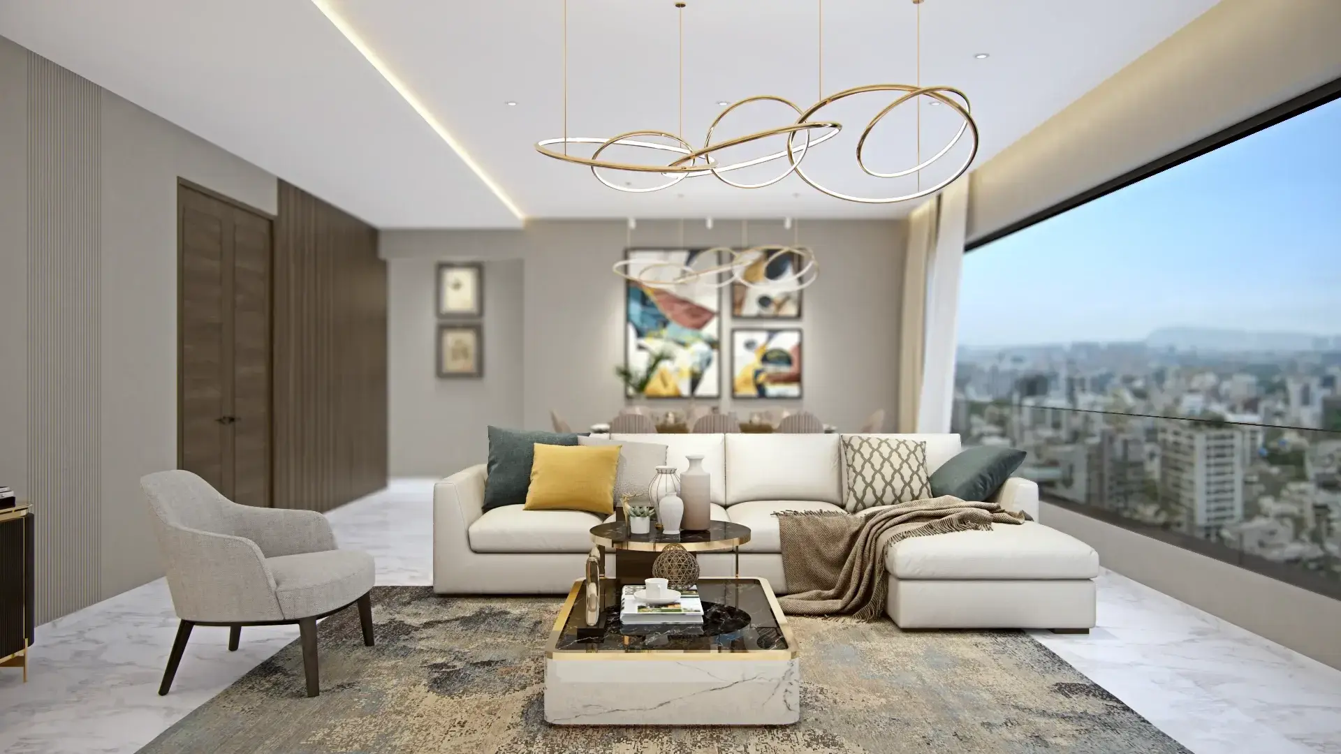 Elegant 4 BHK at La Vie, Khar West – Premium Residence by L Nagpal 3
