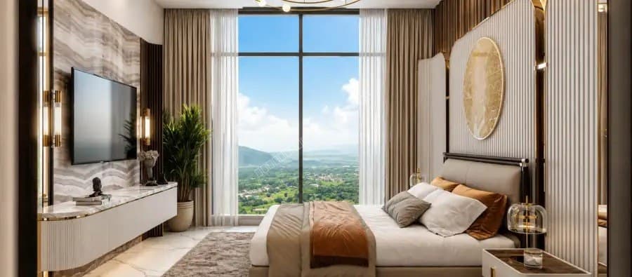 lodha opulis bedroom