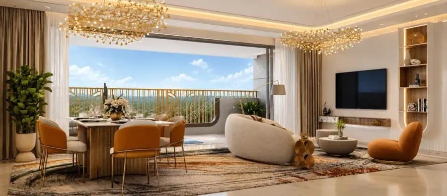 lodha opulis living room