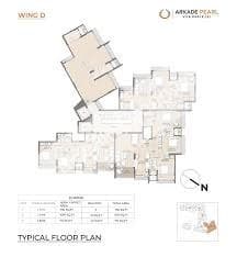 Arkade Pearl 2.5 BHK Spacious Homes