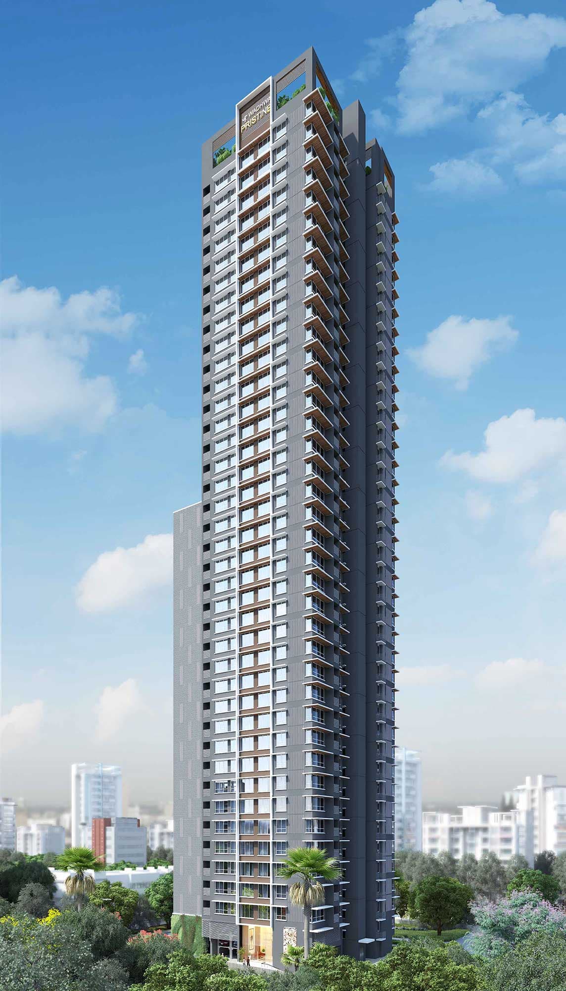 Luxury 3 BHK Apartments with Panoramic Sea Link Views at Wadhwa Pristine, Matunga West 2