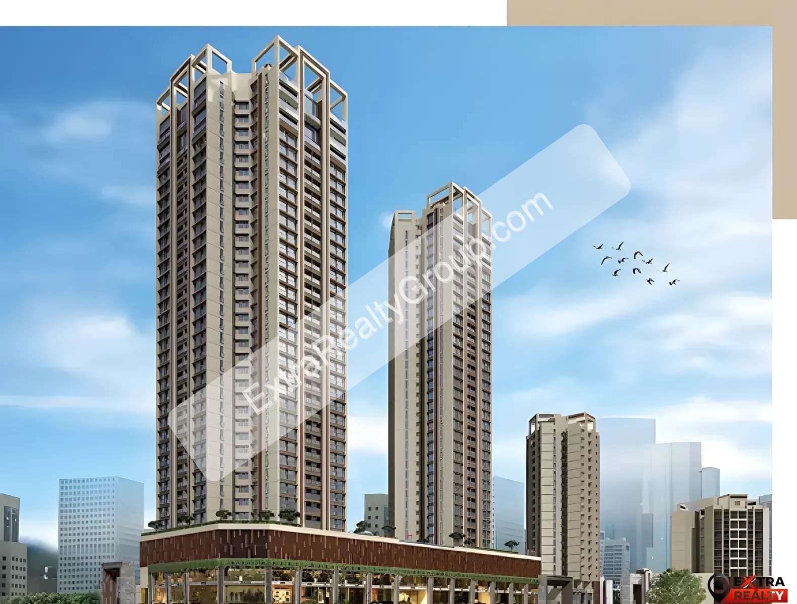 The Hyde Park 3 BHK Flats Mira Road East