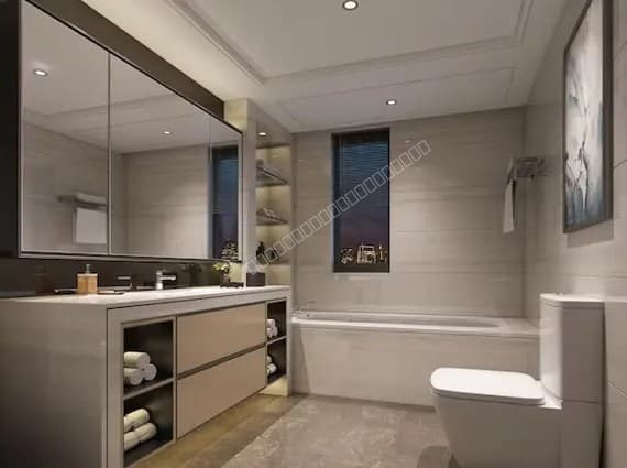 4 BHK + Balcony + SRB at The 50 Seven, Khar West