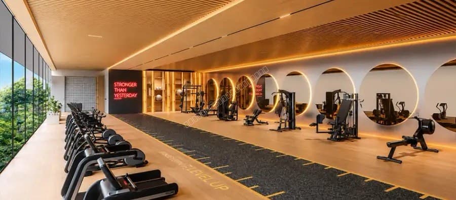 rustomjee urban woods gym