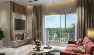 runwal woods living room