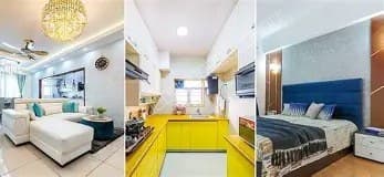 runwal woods combine kitchen,bedroom,hall