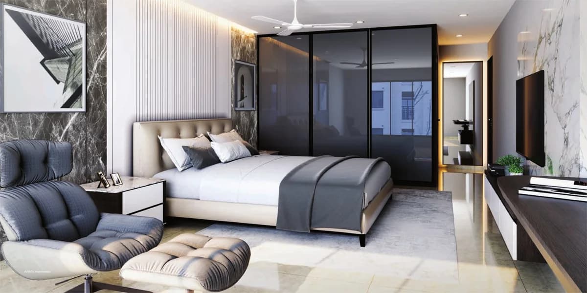 Luxury 3 BHK at Wild Teasel, Khar West – 1,080 sq. ft. Carpet 2