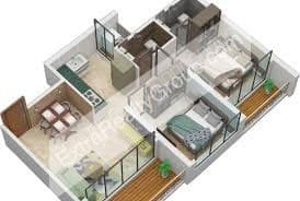 Agarwal Skyrise Virar West 3BHK Premium