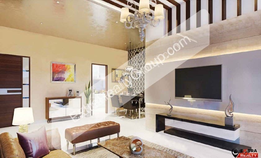 Roha Upper East 97 – Exclusive 3 BHK Penthouse