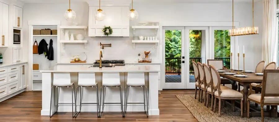 silver serenity living room