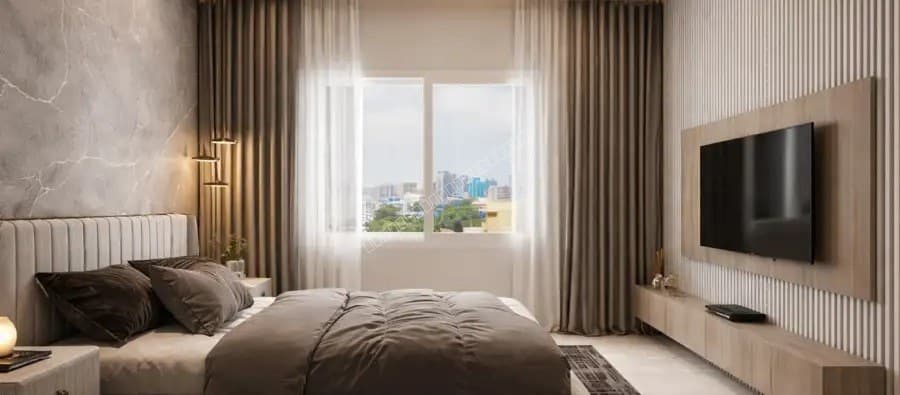 ajmera 78 lake town bedroom