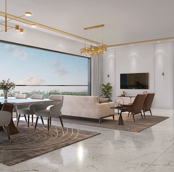 Spacious 4 BHK Luxury Home at Runwal Codename Rare, Andheri West 3