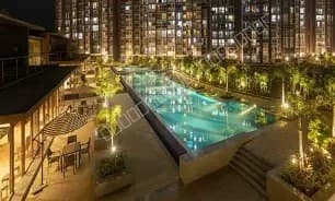 runwal broadway swimming pool area