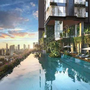 3 BHK + Balcony at Raheja Atlantis, Lower Parel