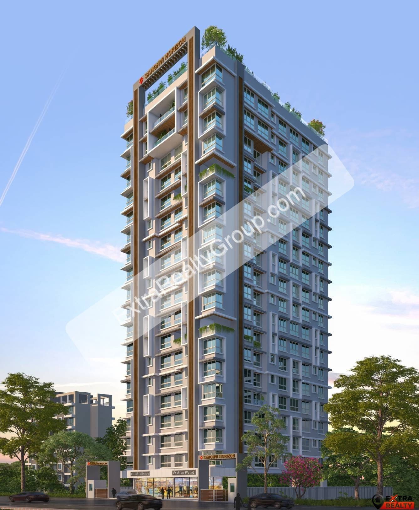 Premium 3BHK at Sanghvi Crystal Goregaon West