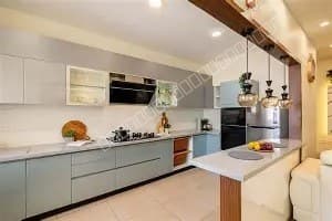 runwal forest modular kitchen interior