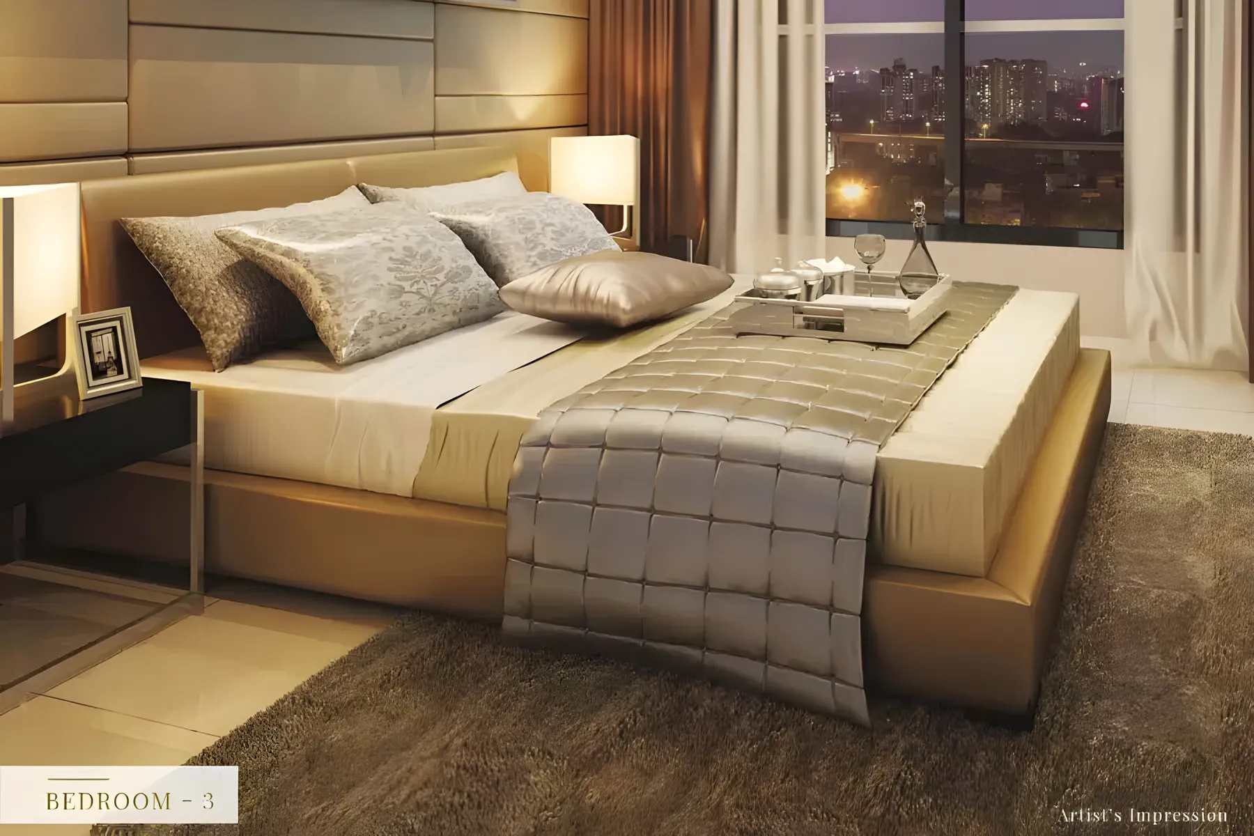 Spacious 4 BHK at Raj Laxmi Residency | 15th Road | Khar West 2