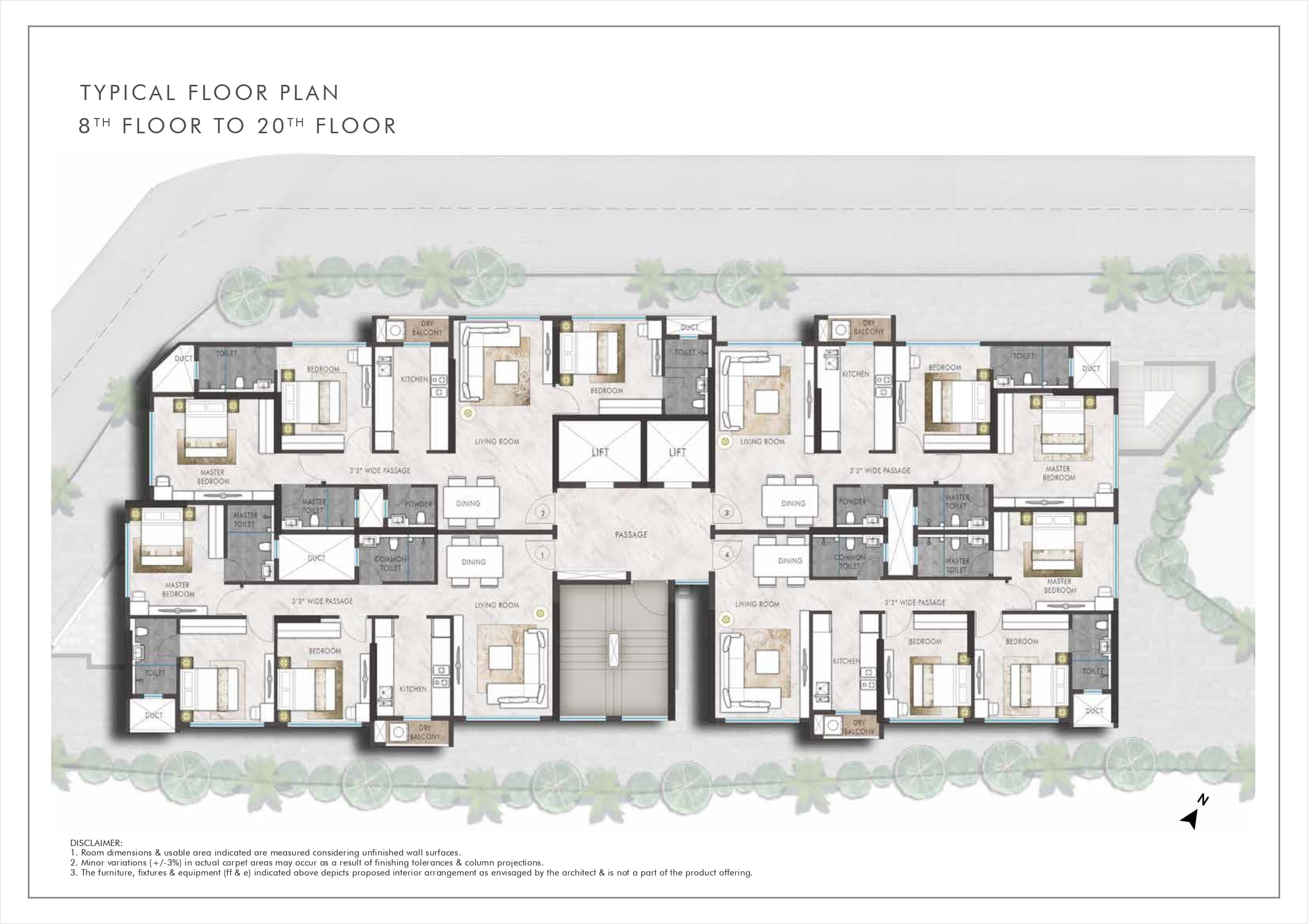 44000000 Rustomjee Aden – Exclusive 3 BHK Luxury Residences at Bandra East ...